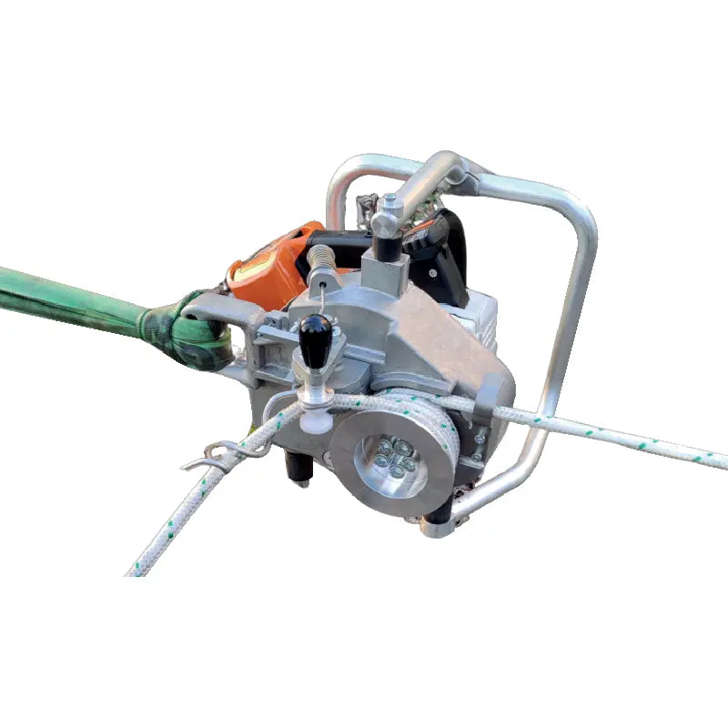 EDER Akku Spillwinde 1200B 1200 kg Seilwinde mit Stihl Akkumotor mobil Forst
