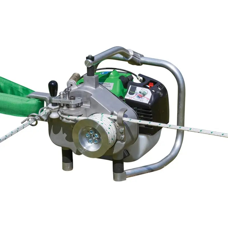 EDER Powerwinch 1200 Spillwinde Forst Seilwinde 1200 kg Zugkraft mit 2 Takt Motor