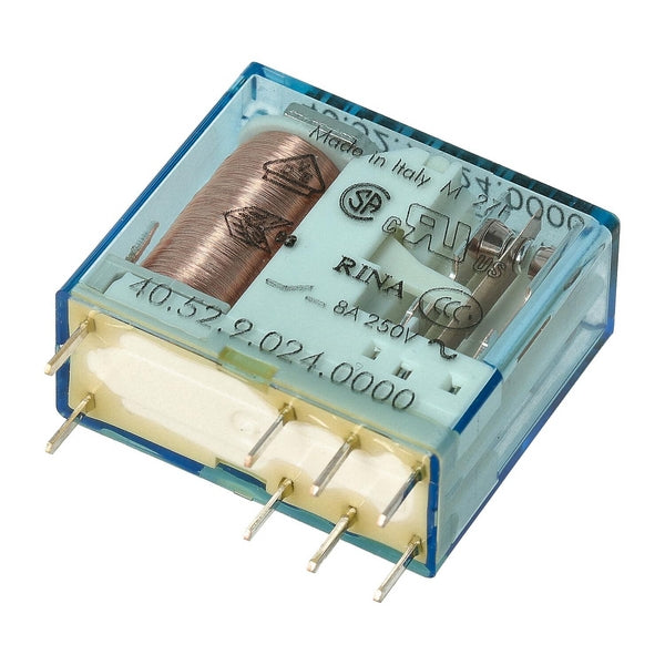 Finder PCB/Steckrelais 5mm.pinning 2M 8A/24V DC/Agni