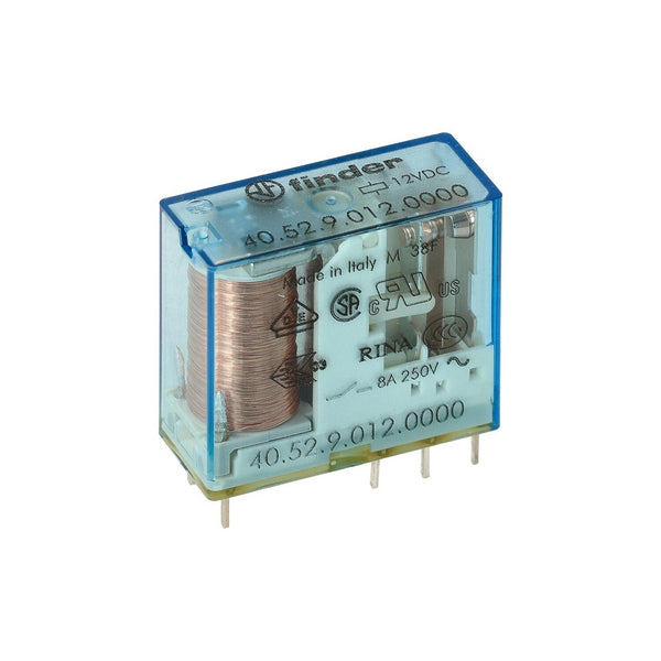 Finder Relais 2W 8A 12V DC