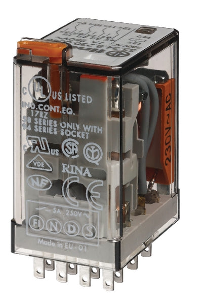 Finder Relais, 4-polig, 24V DC