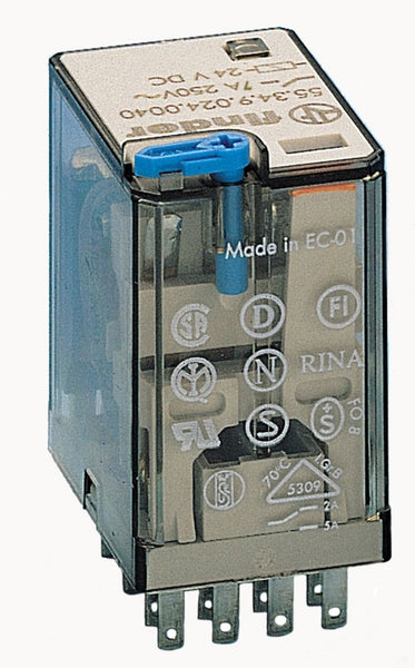 Finder Relais 4CO 7A 24VDC