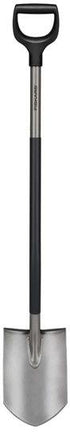Fiskars Gartenspaten Ergonomic™ grau, spitz