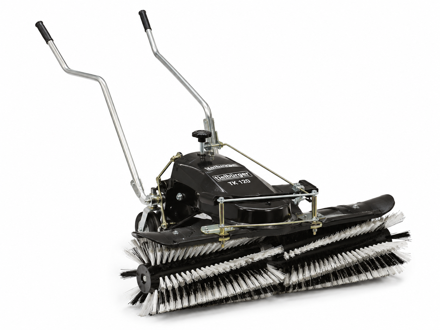 Gartenland TK 520 Anbaukehrmaschine mit 120 cm Arbeitsbreite für Rasentraktore