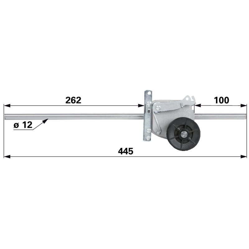 AL-KO Getriebe GGP 77529007 Ersatzteil passend für Comfort 46 BR und 48 BR Rasenmäher

