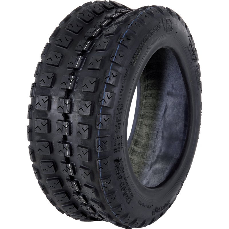 Gummireifen 13x5.00-8 Starco Turf Grip 2PR schlauchlos für Rasentraktoren und Aufsitzmäher
