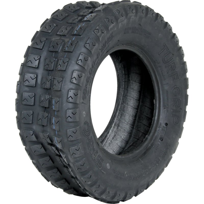 Starco Gummireifen 16x6.00-8 Turf Grip SE373A schlauchlos für Rasentraktoren und Aufsitzmäher
