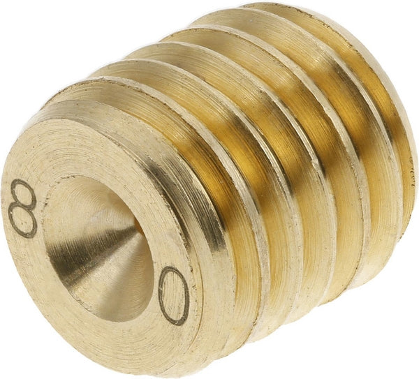 HA-Stocker Blende M10 Ø 0,8 mm Messing