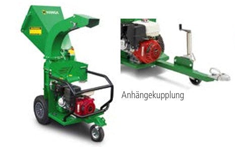 HANSA C13C Häcksler mit Honda GX390 Motor