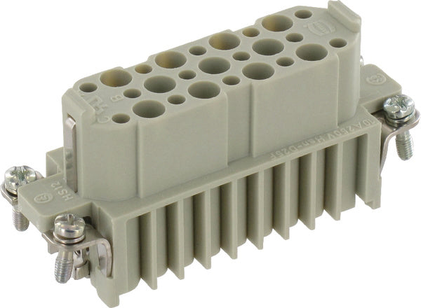 Harting Buchseneinsatz D 25P Crimpanschl.