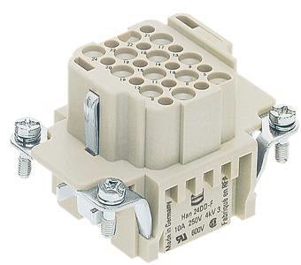 Harting Han 24-DD – Buchse – 24P+Erde, Größe 6B