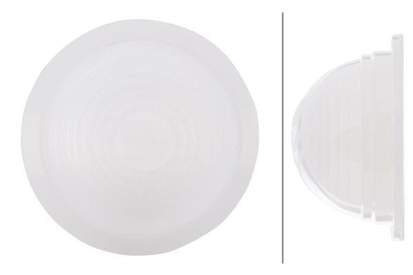 Hella Lichtscheibe milchweiß