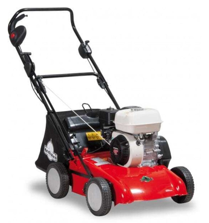 Herkules S 390 HX Vertikutierer mit Honda GP160-Motor, 39 cm Arbeitsbreite und 45-Liter-Fangsack
