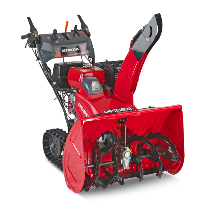 Honda Schneefräse HSS 1380A TD mit Raupenantrieb und 81 cm Räumbreite