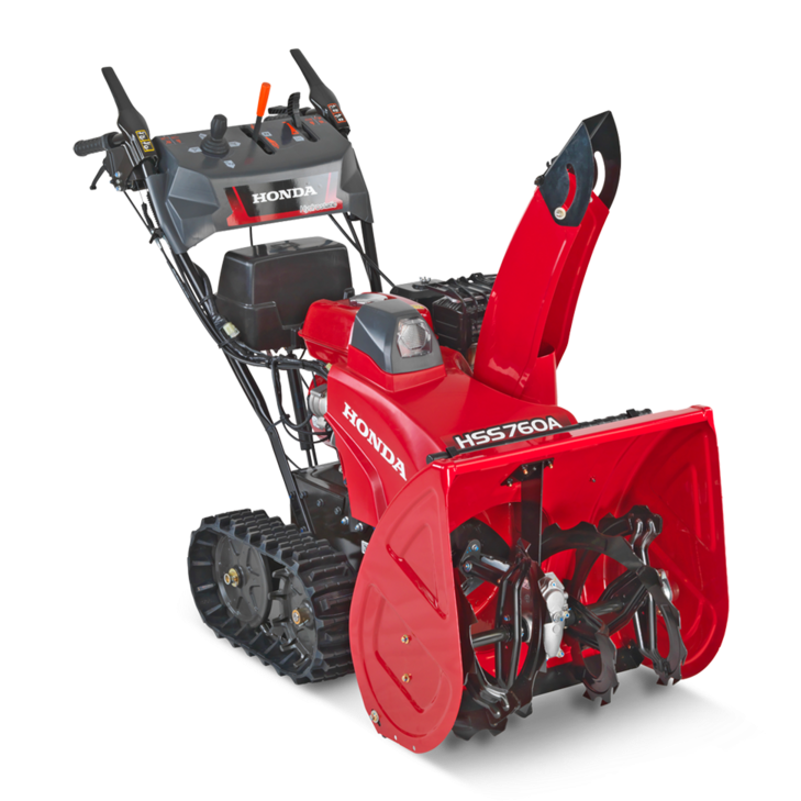 Honda Schneefräse HSS 760A TD mit Raupenlaufwerk, Elektrostart und Hydrostat-Antrieb