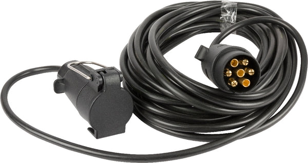 Kabel 7pol Stecker/Buchse 10 m