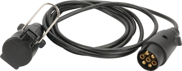 Kabel 7pol Stecker/Buchse 2.8 m