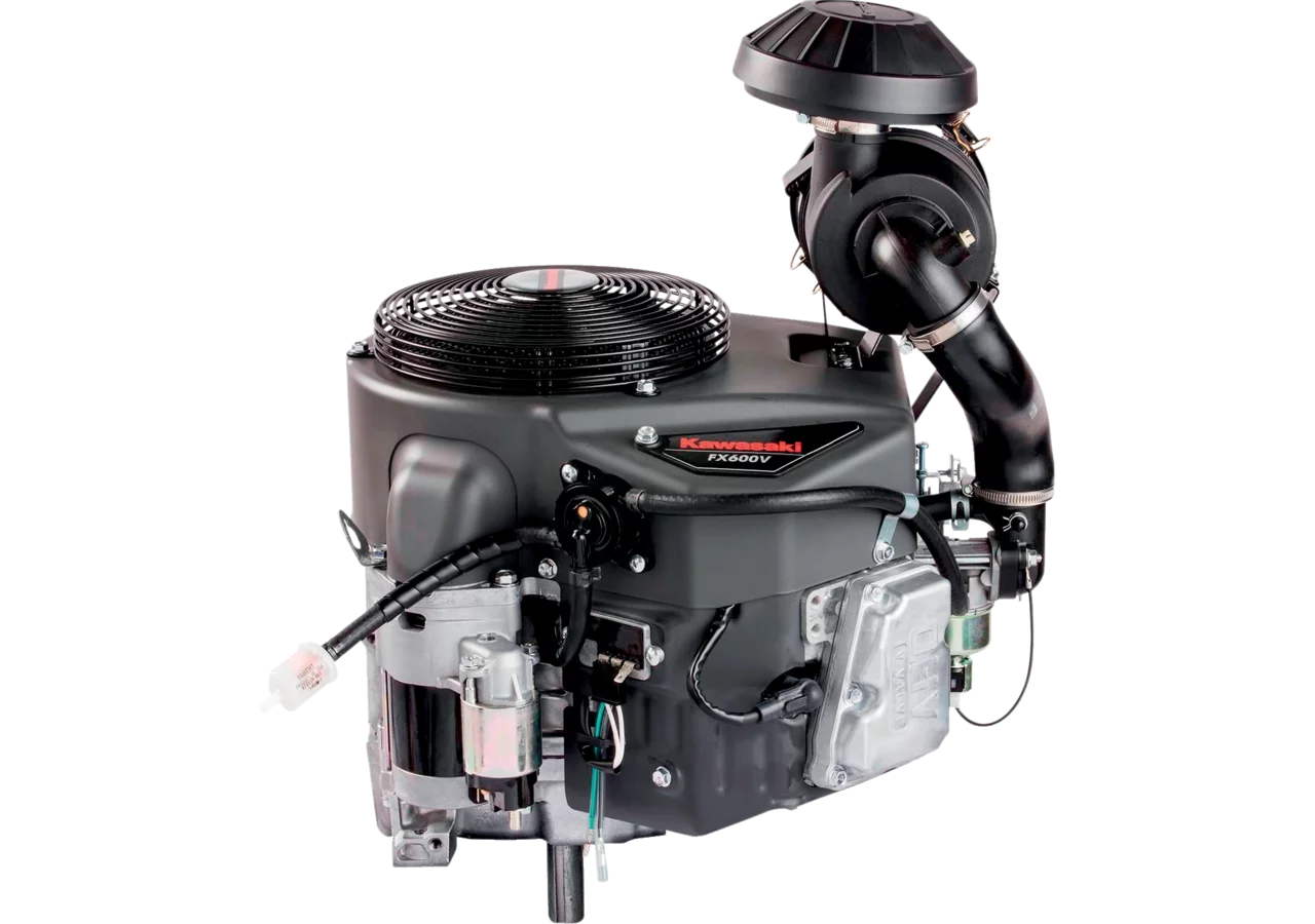 Kawasaki FX600V-AS50 – 17 PS Vertikalwellenmotor mit Aktivkohlefilter für Grillo Maschinen