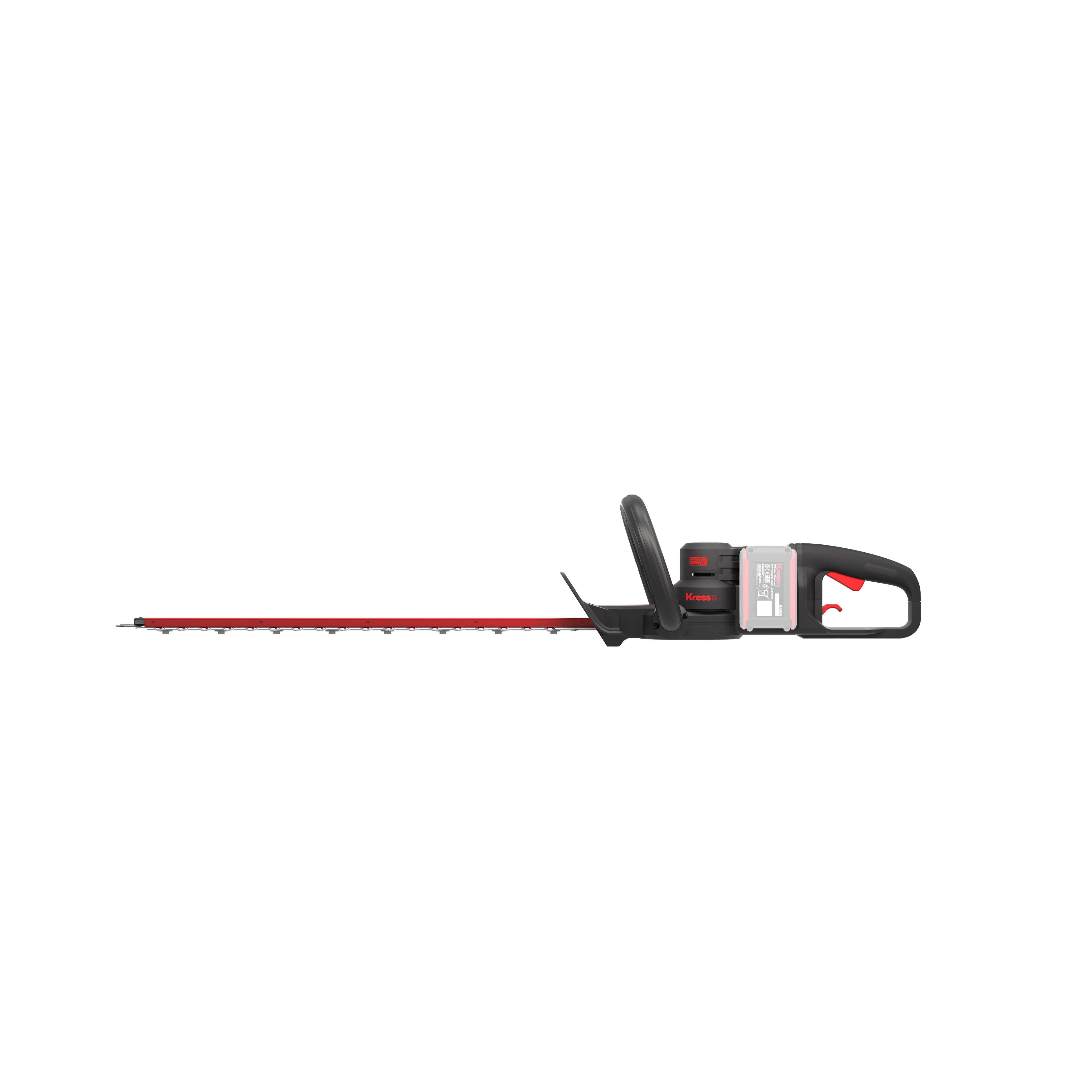 Kress Akku Heckenschere SET (inkl. 4x Akkus und Ladegerät) 63 cm - KG285