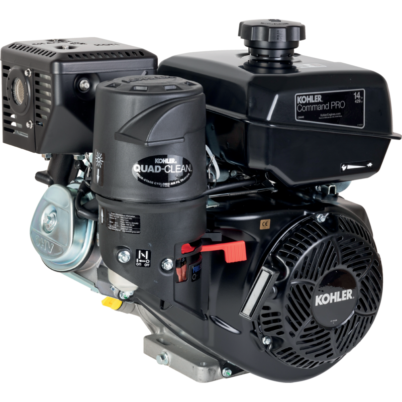 Kohler Benzinmotor 14 PS, ohne Lichtmaschine, KW 25,4 x 88 mm Command Pro CH440