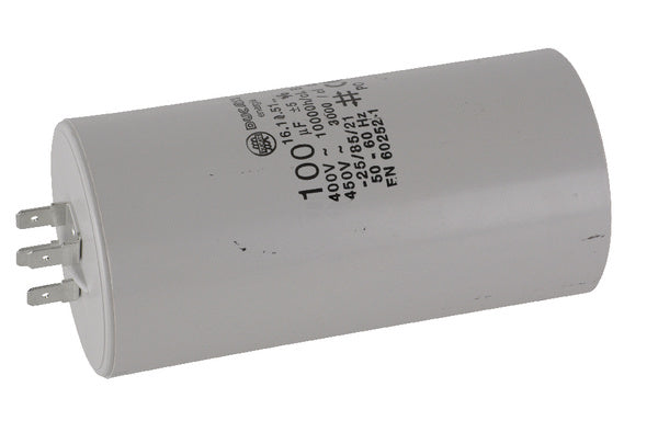 Kondensator mit Stecker 100µF