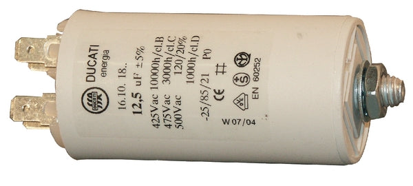 Kondensator mit Stecker 80µF