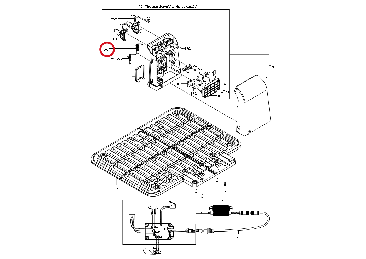 Kress Basishalterung 59000169 – Position in der Explosionszeichnung