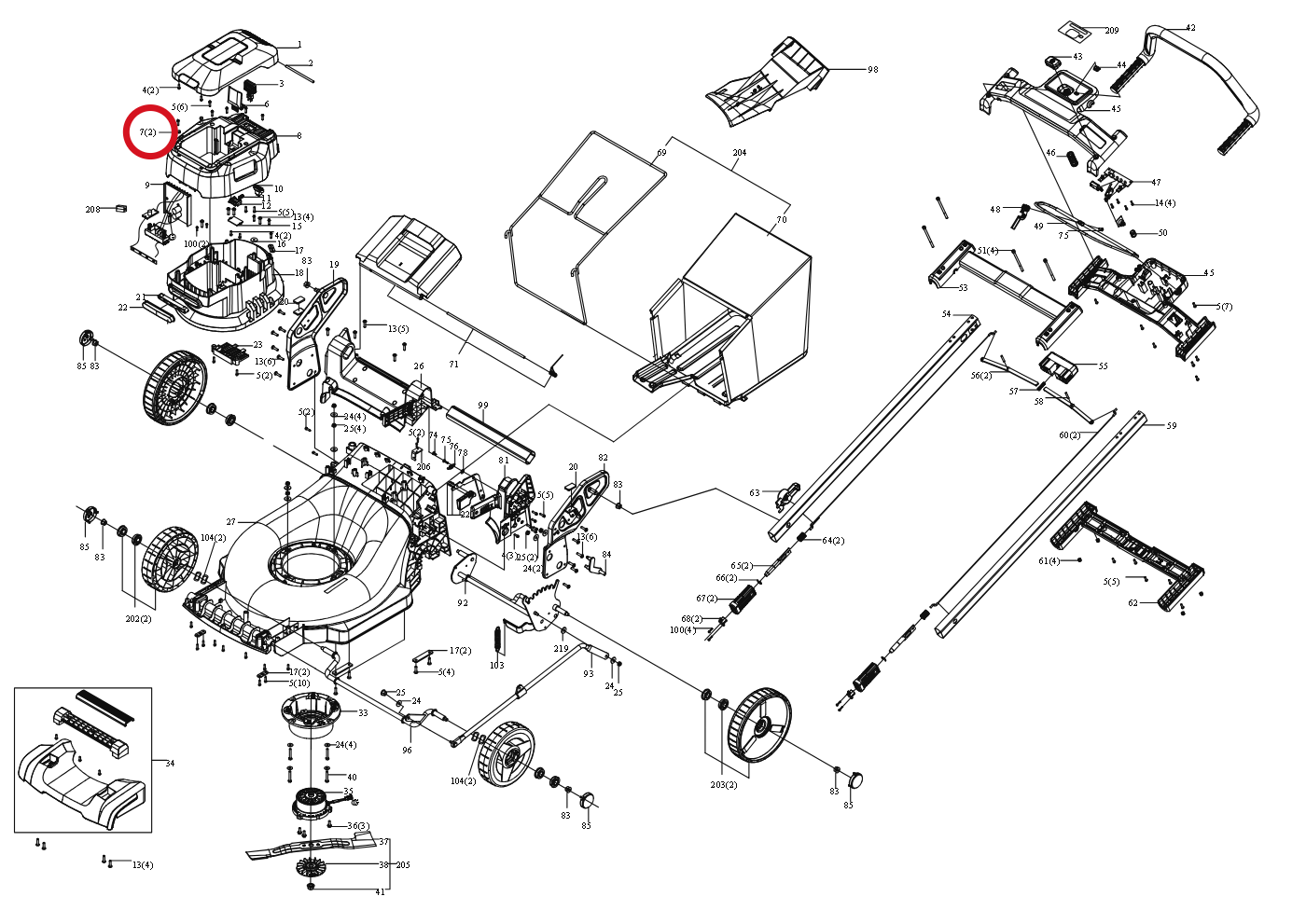 Kress Magnet 59000194 – Position in der Explosionszeichnung