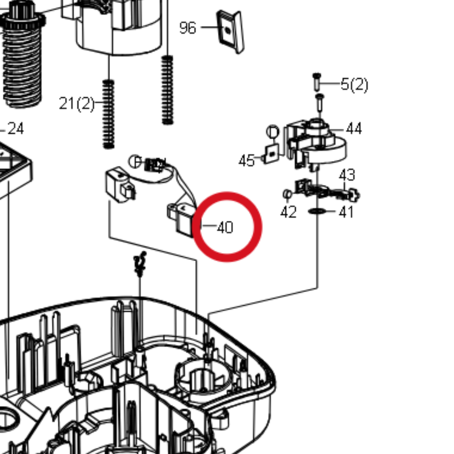 Kress Schleifensensor 59000198 – Position in der Explosionszeichnung