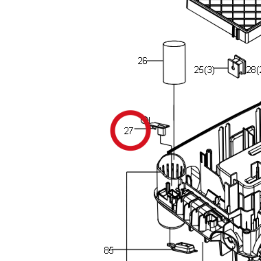 Kress Steuerplatine 59000235 – Position in der Explosionszeichnung