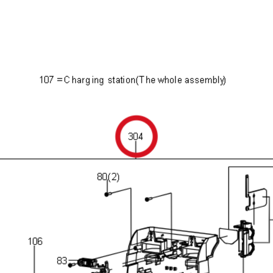Kress Verbesserte PCB-Ladeeinheit (ohne Grundplatte) 59000296 – Position in der Explosionszeichnung