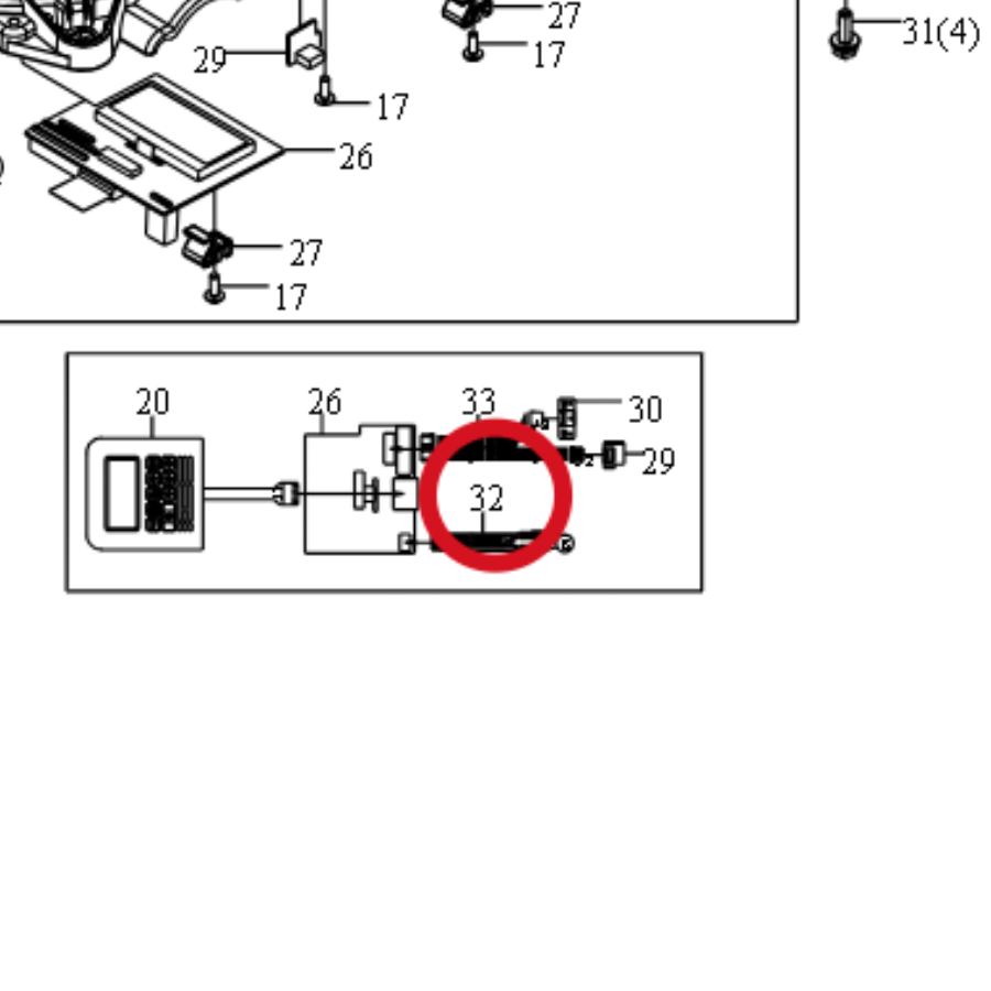 Kress Kabel 59000719 – Position in der Explosionszeichnung