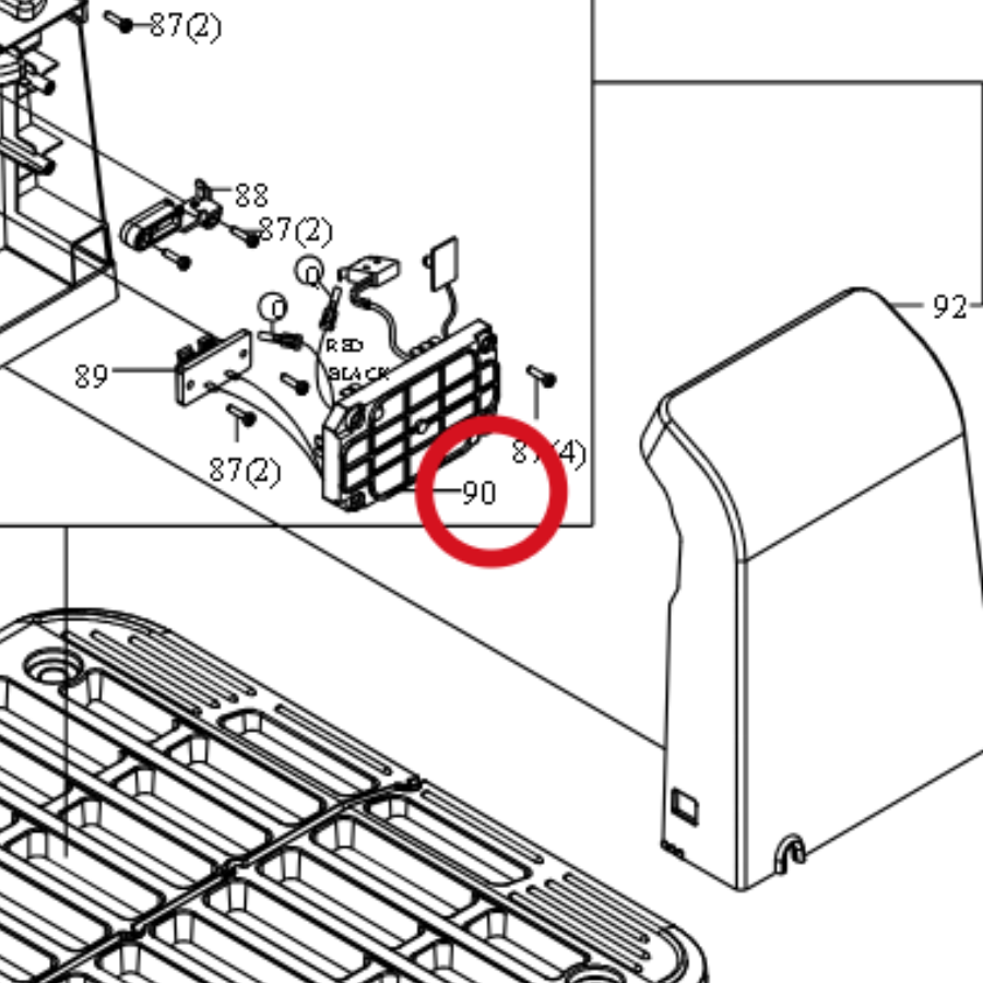 Kress Montage der Ladestation 59000801 – Position in der Explosionszeichnung