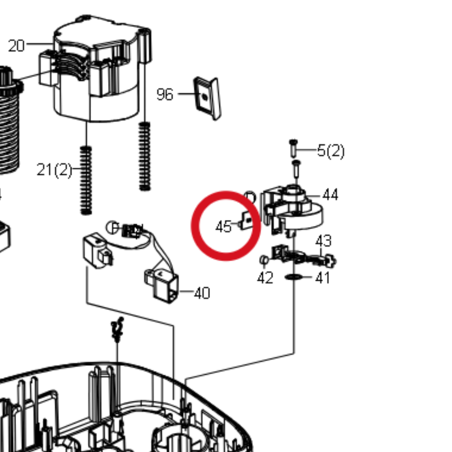 Kress Hebesensor 59001425 – Position in der Explosionszeichnung