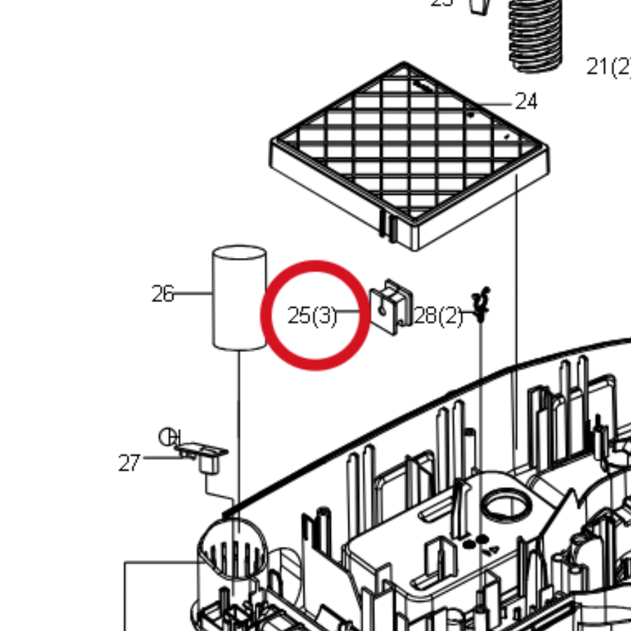 Kress Kabelstecker 59001426 – Position in der Explosionszeichnung