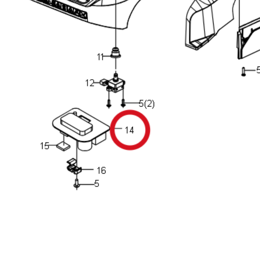 Kress Transferboard 59001437 – Position in der Explosionszeichnung