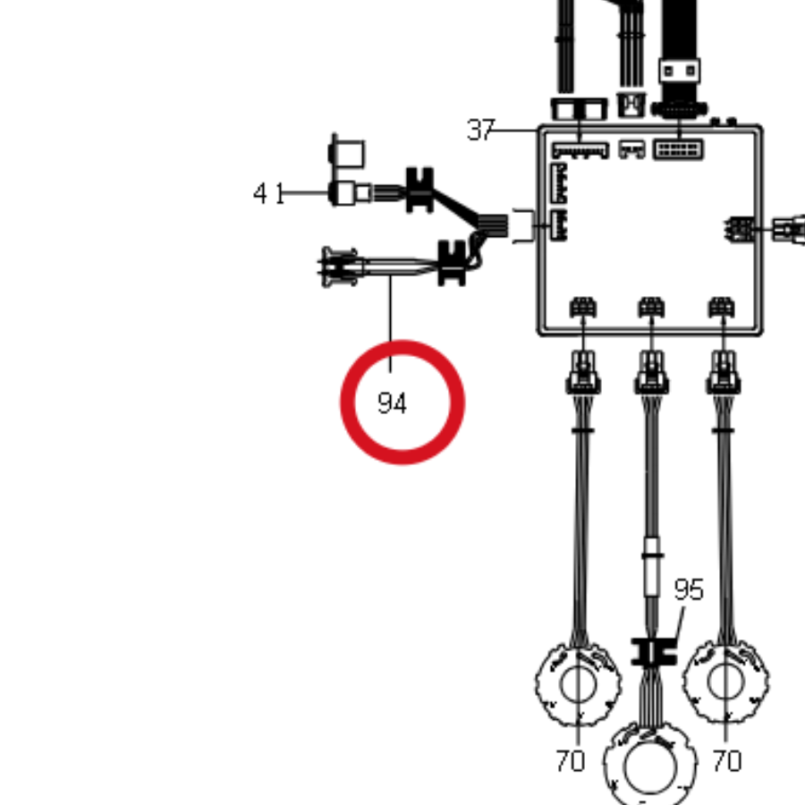Kress Kabel 59001752 – Position in der Explosionszeichnung