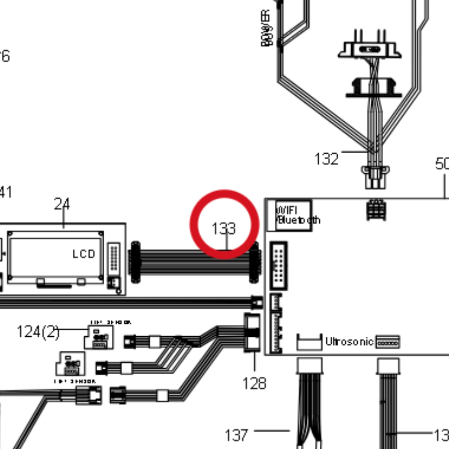 Kress Kabel der Übertragungsplatine 59001757 – Position in der Explosionszeichnung
