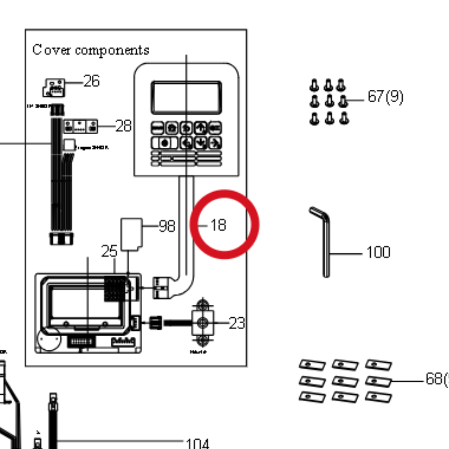 Kress Mikroschalter 59001758 – Position in der Explosionszeichnung