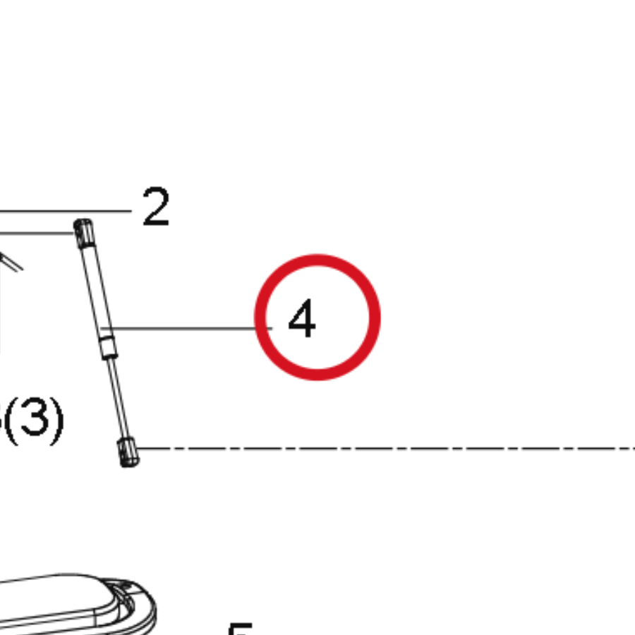 Kress Schubstange 59001811 – Position in der Explosionszeichnung