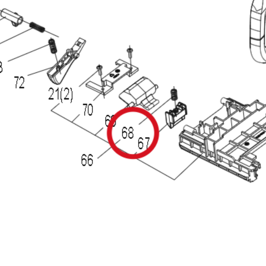 Kress Druckfeder 59001990 – Position in der Explosionszeichnung