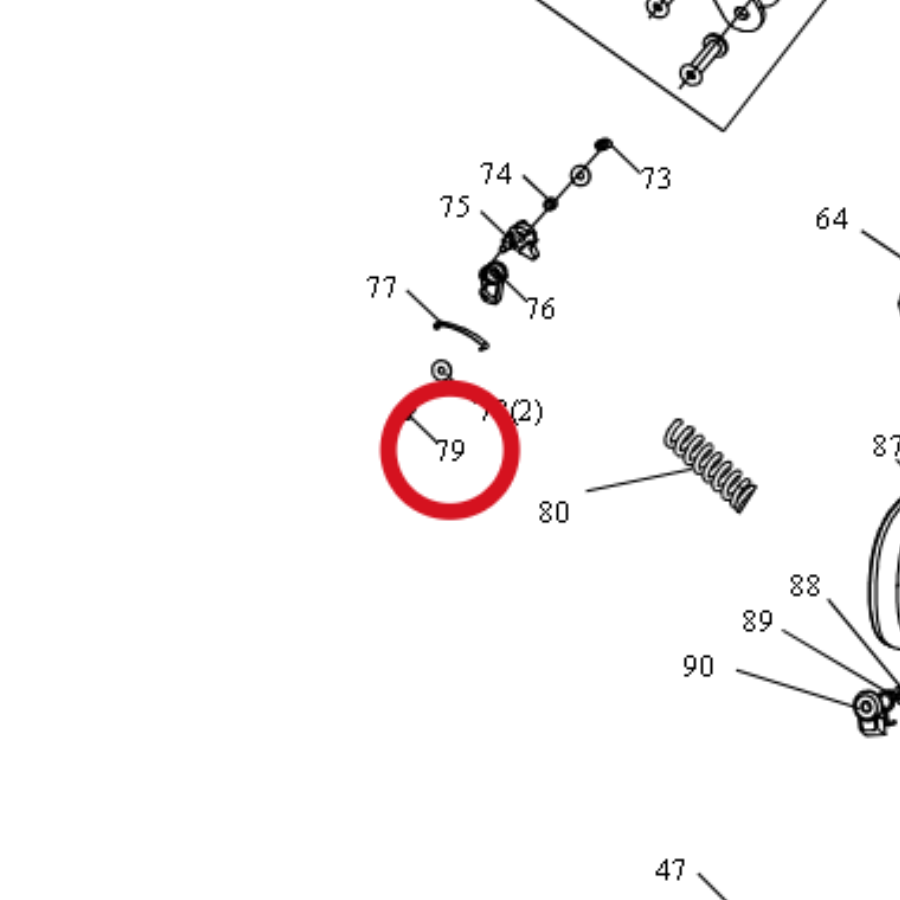 Kress Selbstschneidende Schraube ST3,5x10 59002025 – Position in der Explosionszeichnung