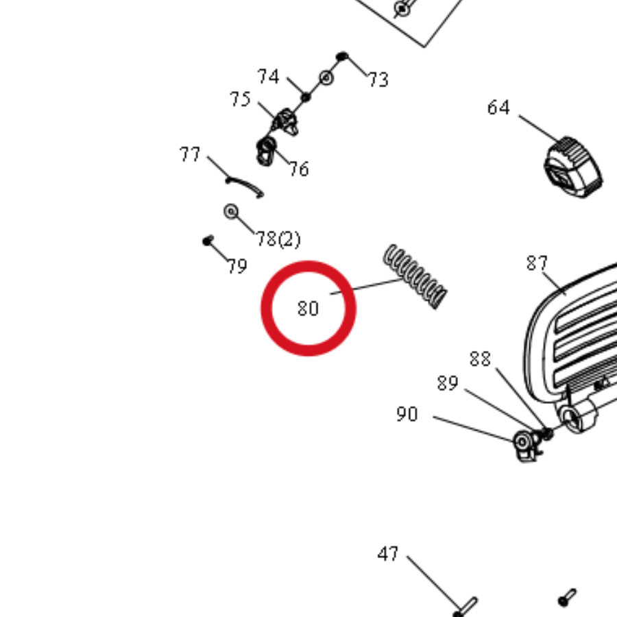 Kress Druckfeder 59002027 – Position in der Explosionszeichnung