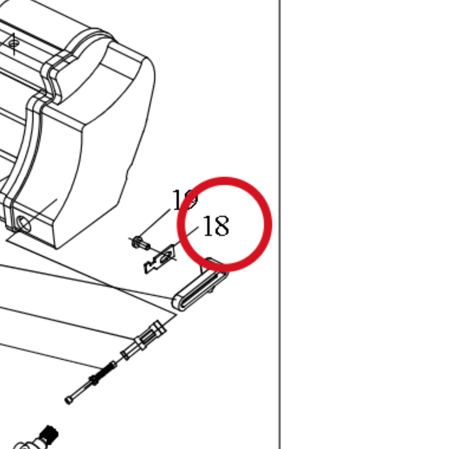 Kress Andruckplatte 59002040 – Position in der Explosionszeichnung