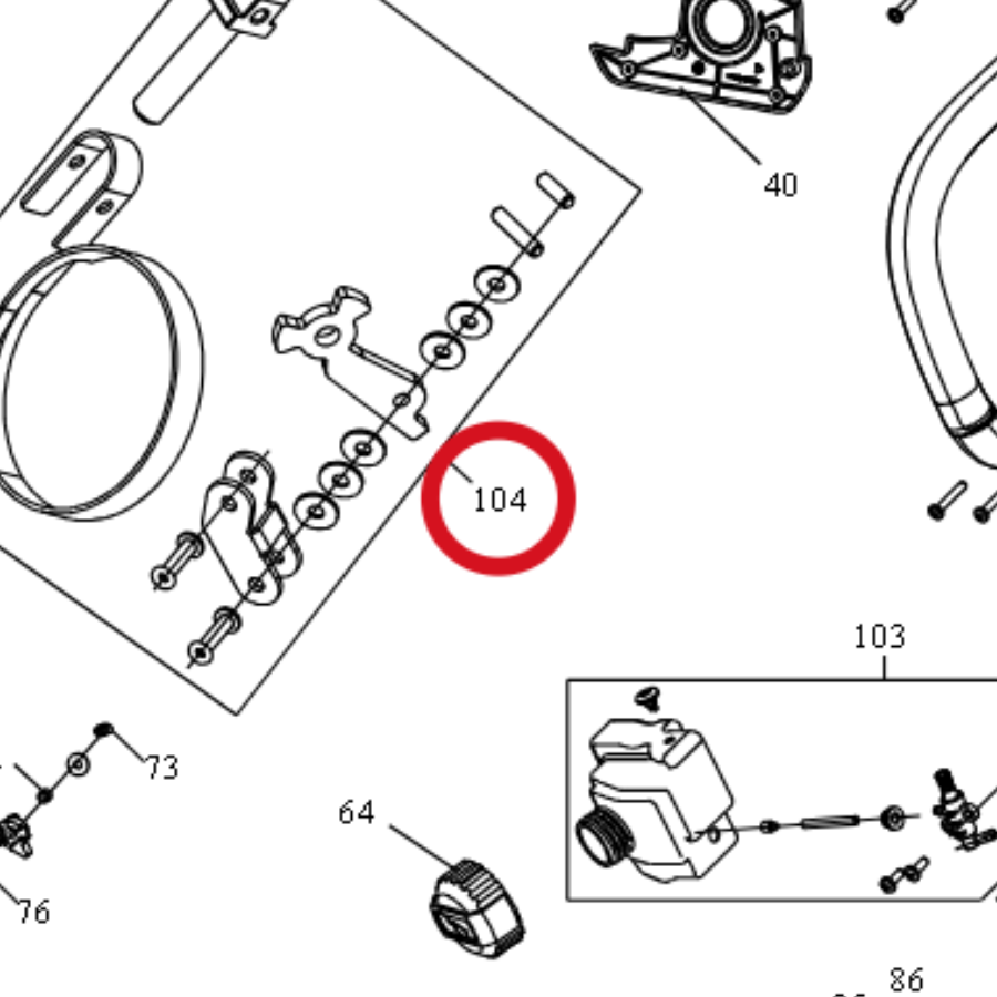 Kress Bremssystem 59002045 – Position in der Explosionszeichnung