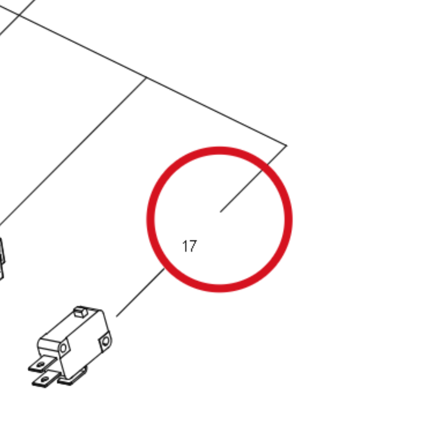 Kress Schalter 59002082 – Position in der Explosionszeichnung