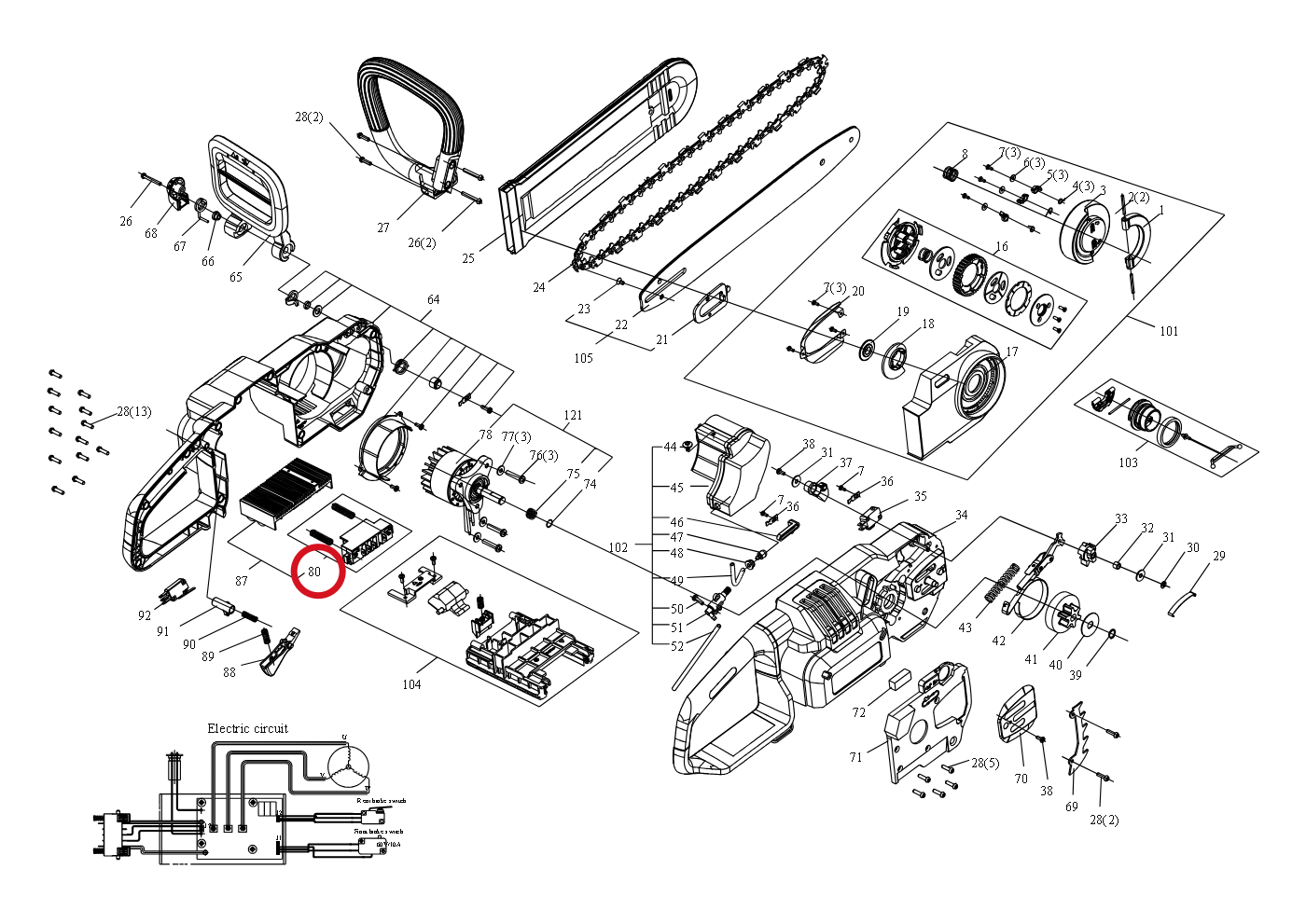 Kress Terminal 59002083 – Position in der Explosionszeichnung