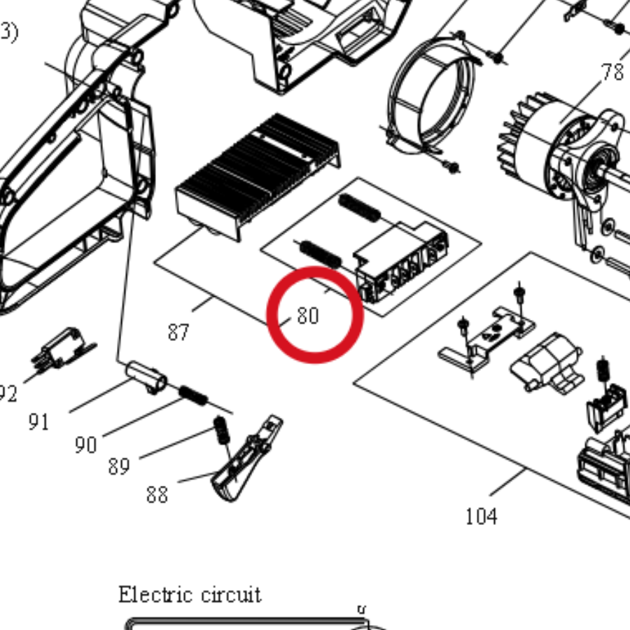 Kress Terminal 59002083 – Position in der Explosionszeichnung