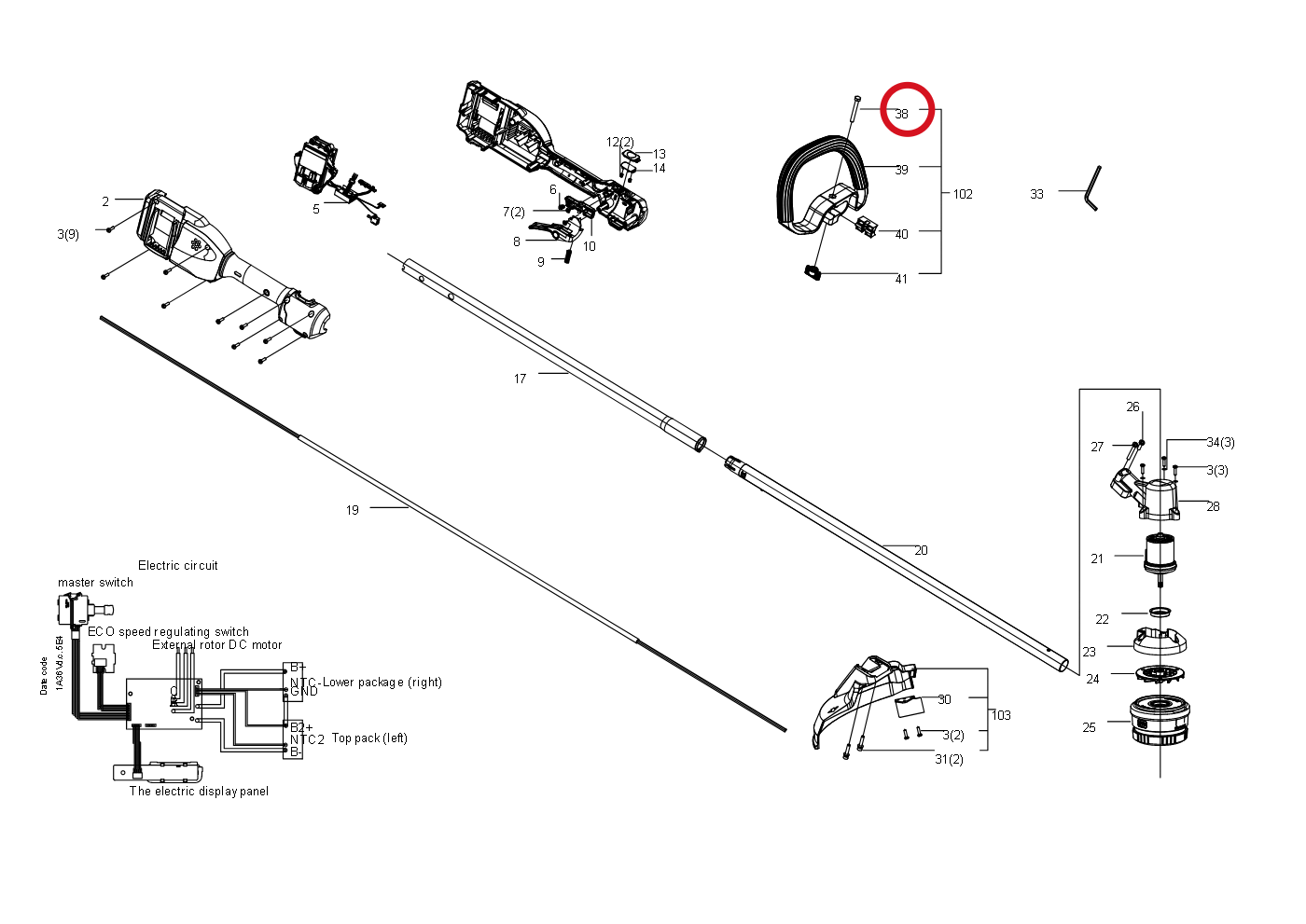 Kress Bolzen 59002089 – Position in der Explosionszeichnung
