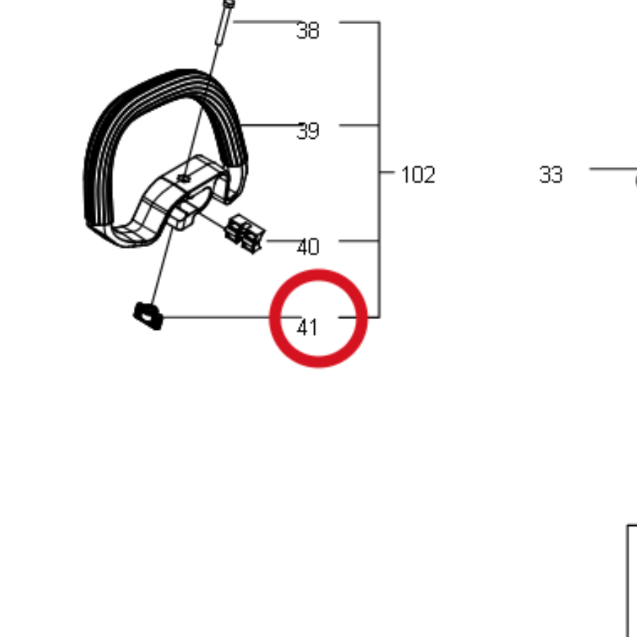 Kress Verriegelungsknopf 59002092 – Position in der Explosionszeichnung
